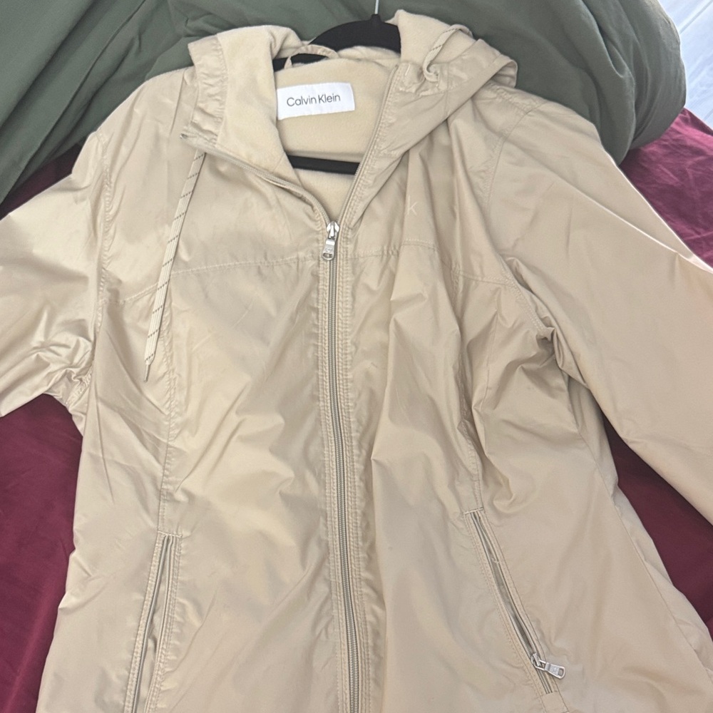 Calvin Klein Women's Tan Utility Jacket